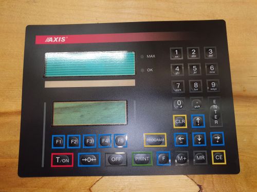 Klawiatura do wagi AXIS SE-12/N starego typu dwa wyśweitalcza LCD